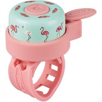 Звоночек на самокат MICRO фламинго BOX